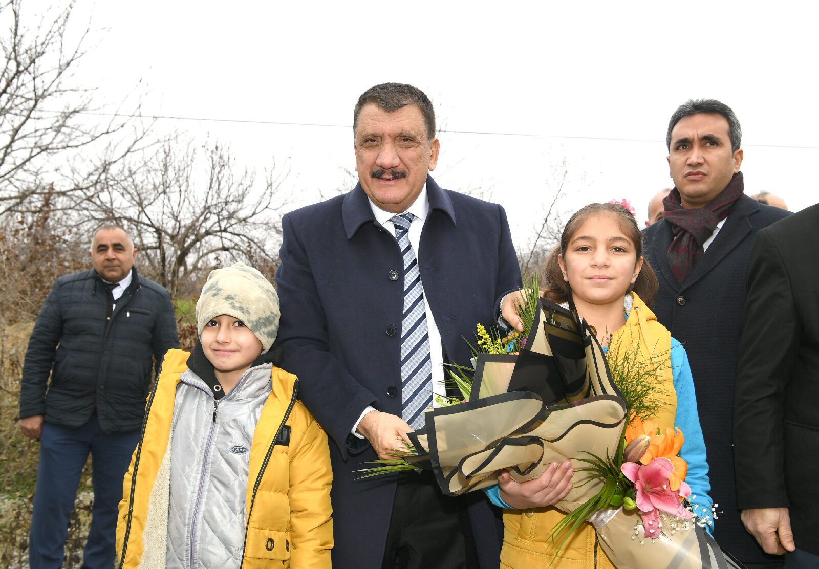 Orduzu Mahallesini ziyaret eden Başkan Gürkan