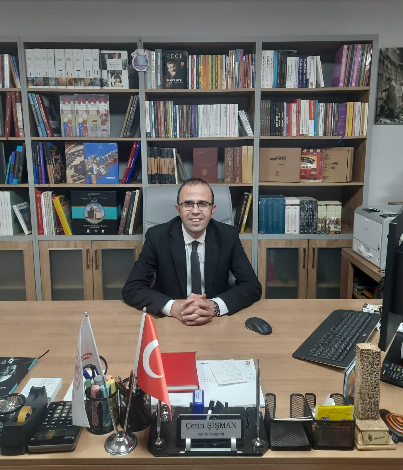 ŞİŞMAN KÜTÜPHANELER VE YAYIMLAR DAİRE BAŞKANI OLDU