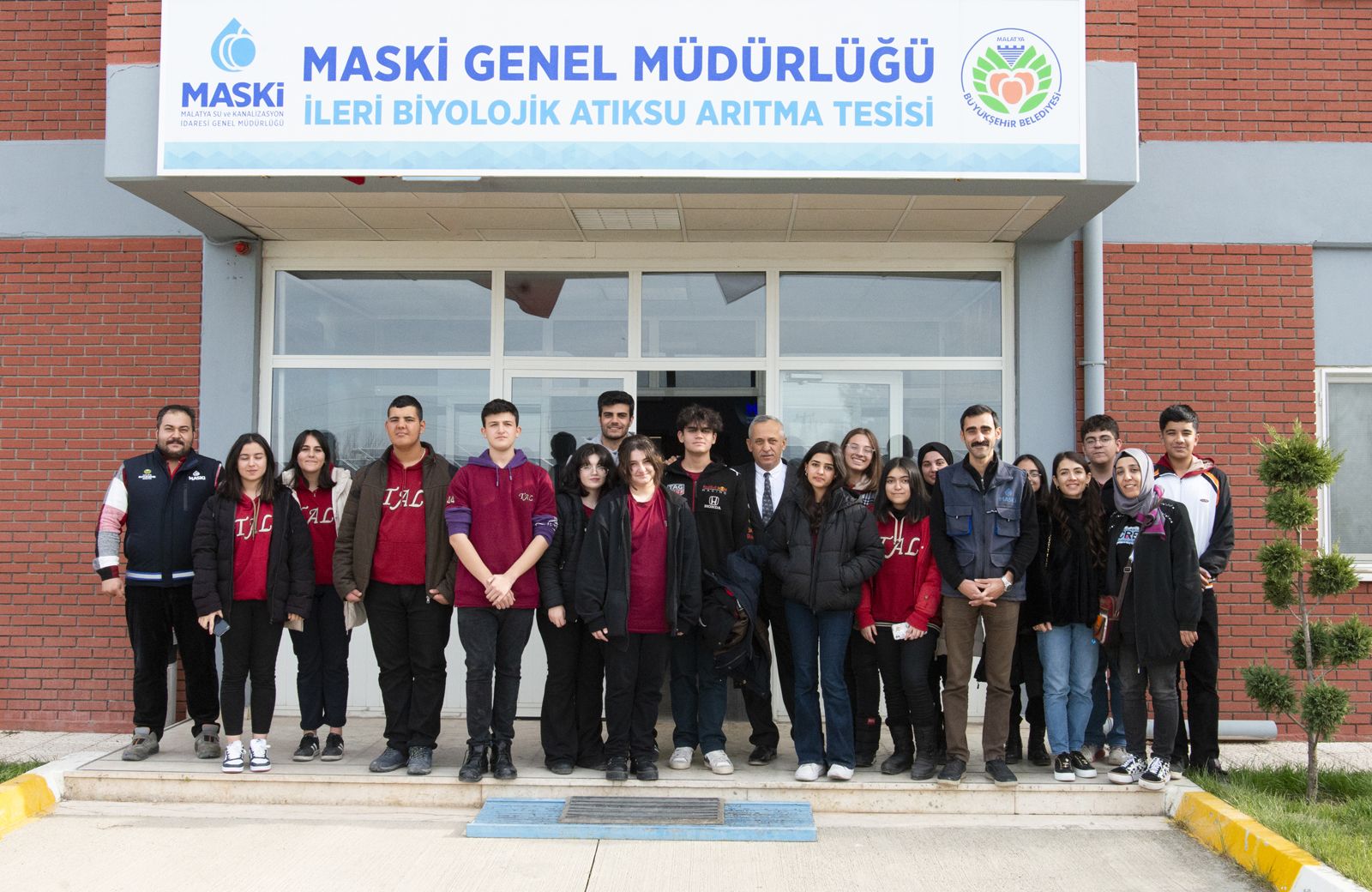 TECDE ANADOLU LİSESİ ÖĞRENCİLERİNDEN MASKİ’YE ZİYARET