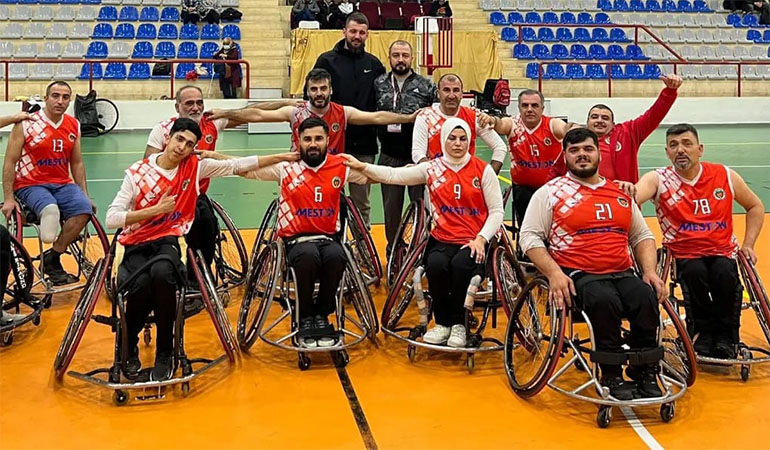 Tekerlekli Sandalye Basketbol Takımı Seriye Devam Ediyor