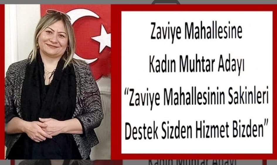 Tuğba Farmaz MUHTARLIK YARIŞINDA BENDE VARIM