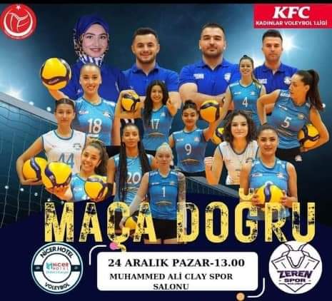 TÜRKİYE VOLEYBOL BAYANLAR 1 LİGİ'NDE MÜCADELE EDENLER