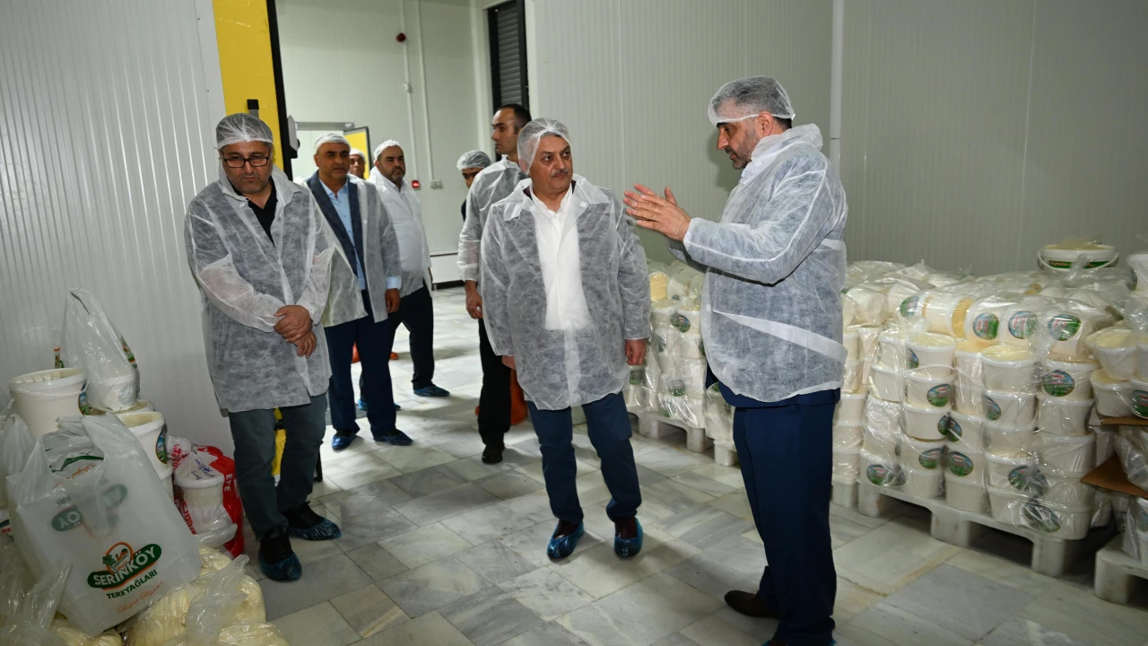 Vali Ersin Yazıcı’dan İlimizdeki Fabrikalara Ziyaret