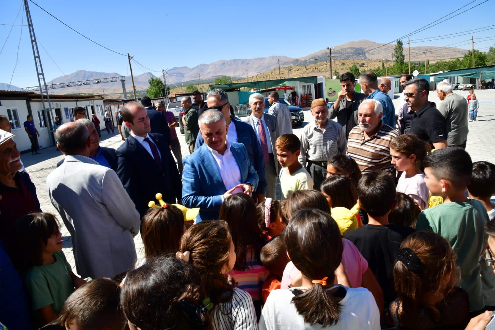 Vali Ersin Yazıcı Doğanşehir İlçesini Ziyaret Etti