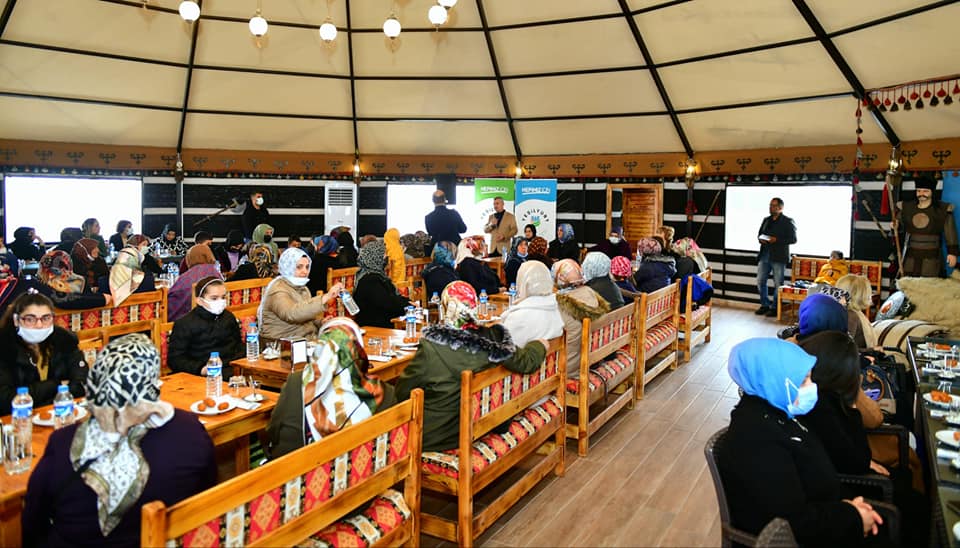 Yeşilyurt Belediyesi Gedik Oba Çadırında ‘Miraç Kandili Özel Programı’ Düzenlendi