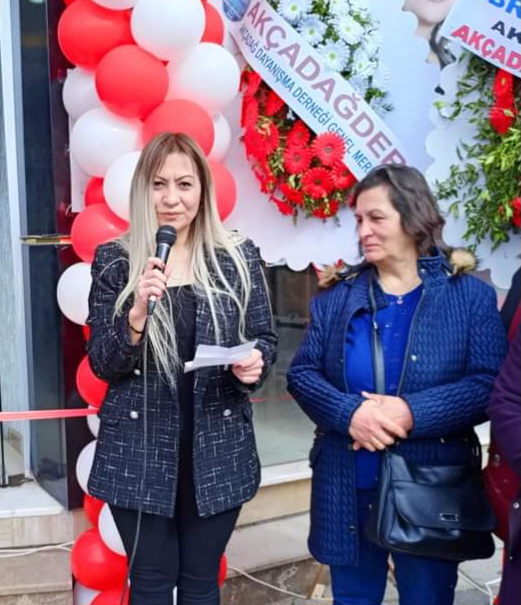 Zaviye Mahallesi Muhtar Adayı Tuğba Farımaz Miting Gibi Çalışma Ofisini Açılışı.