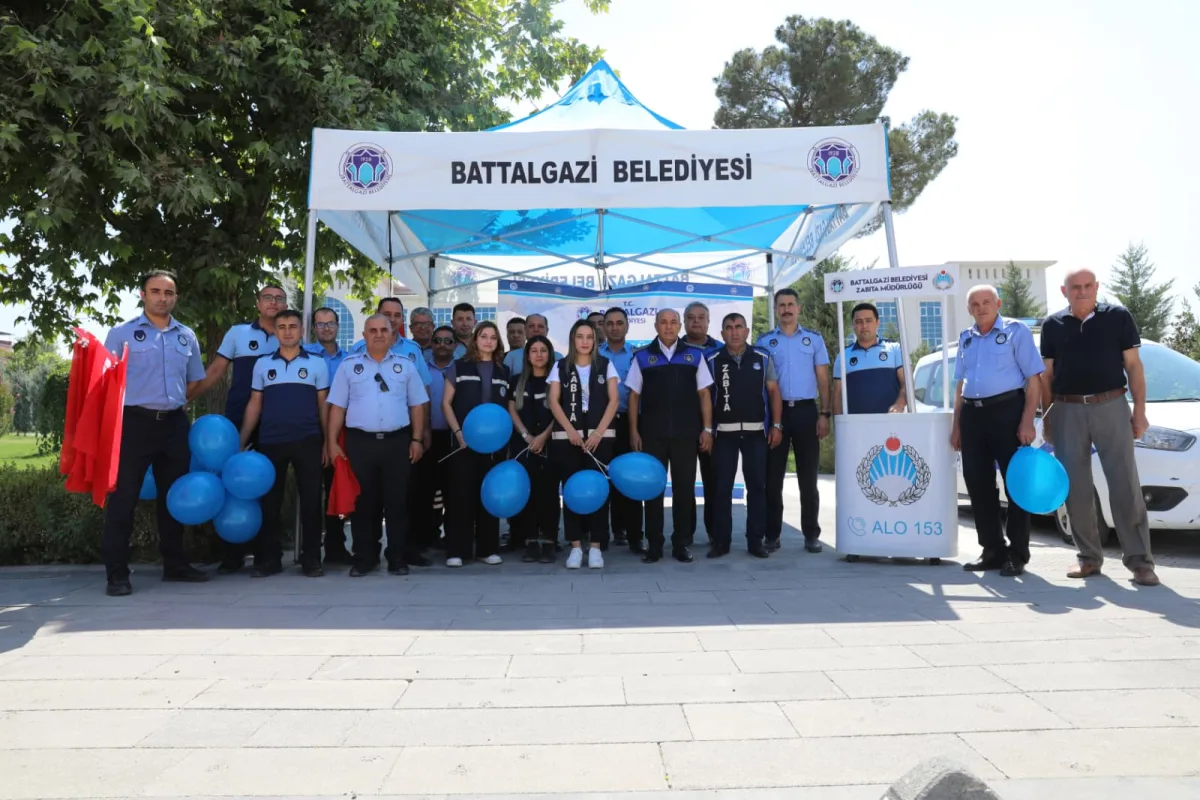 BATTALGAZİ BELEDİYESİ’NDEN ZABITA HAFTASI ETKİNLİĞİ