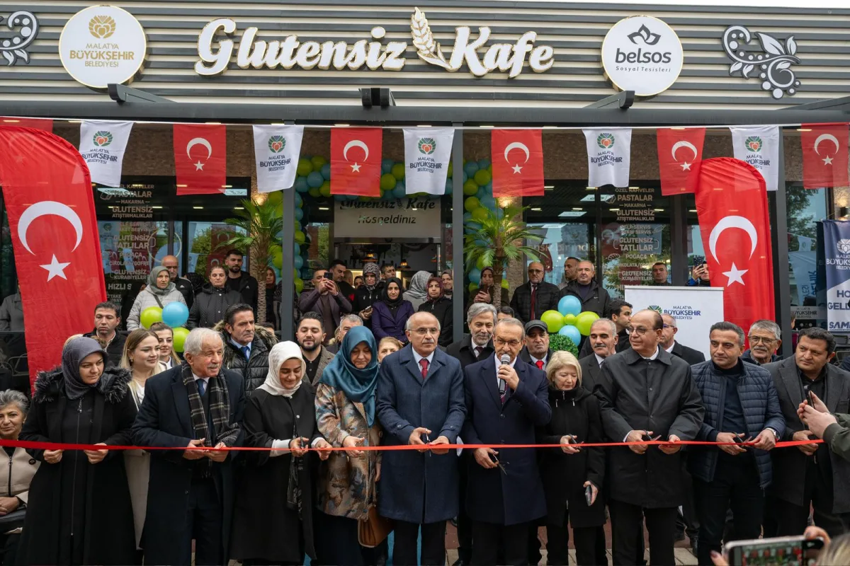 Malatya Büyükşehir Belediyesi Glütensiz Kafeyi hizmete açtı