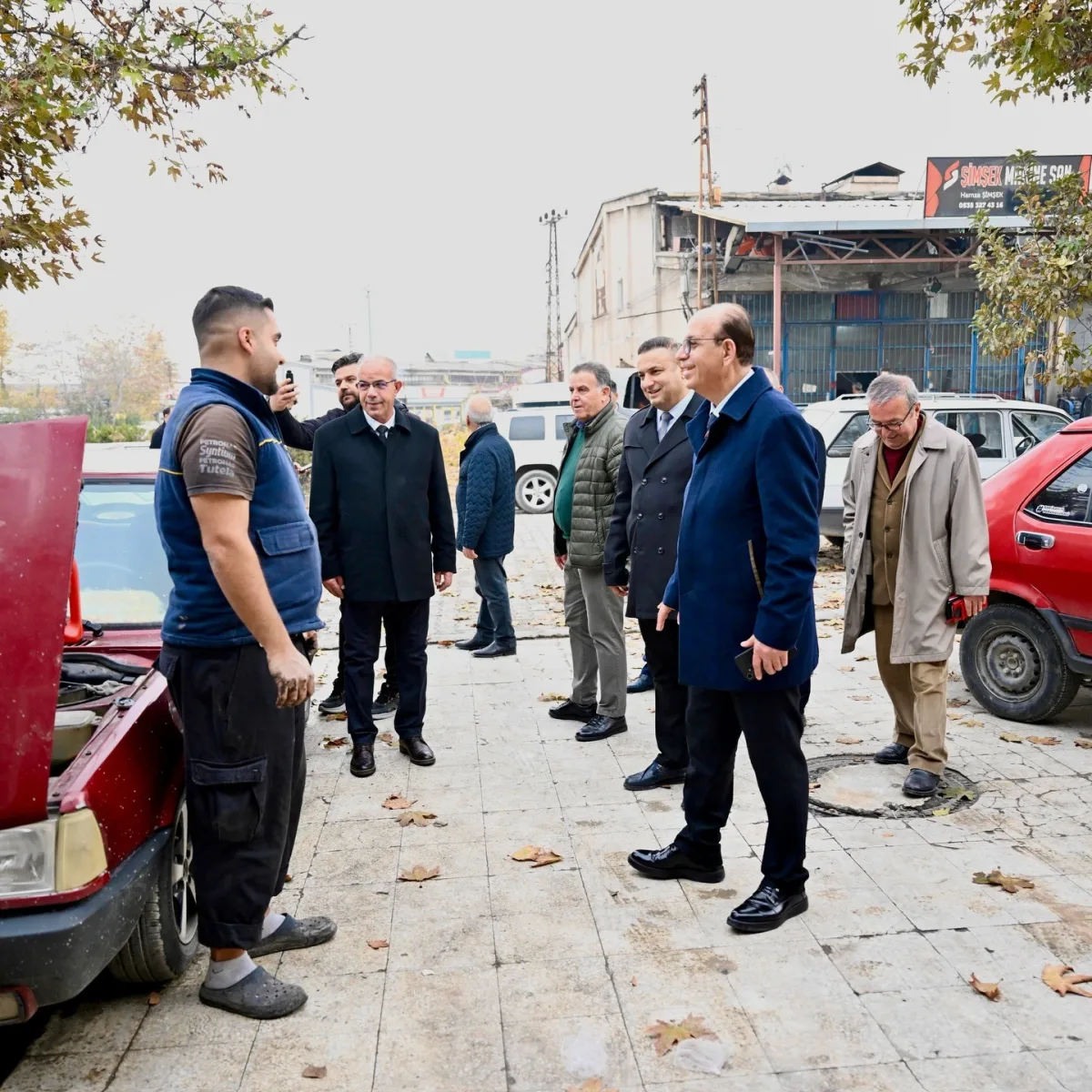 Özsan Sanayi’de Esnafın Sesi Yükseldi, Başkan Geçit Dinledi