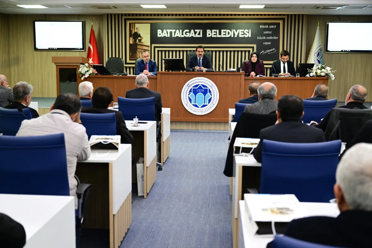 Battalgazi Belediye Meclisi Yeni Yılın İlk Oturumunu Yaptı