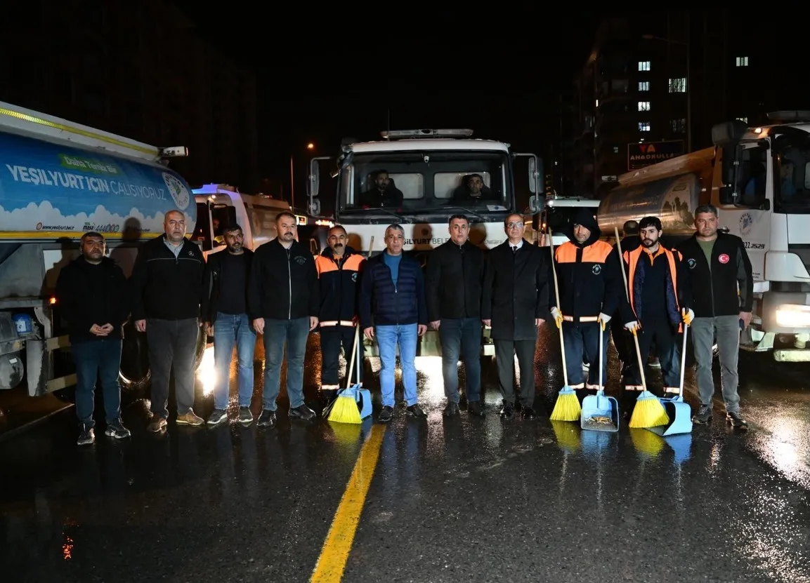 Başkan Geçit’ten Temizlik Ekiplerine Teşekkür Ziyareti