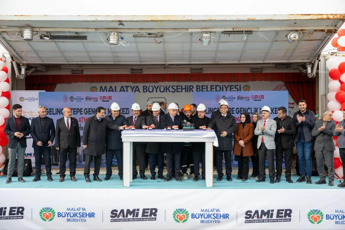 Gençliğe Güç Katacak Proje: Gelinciktepe Gençlik Merkezi’nin Temeli Atıldı.