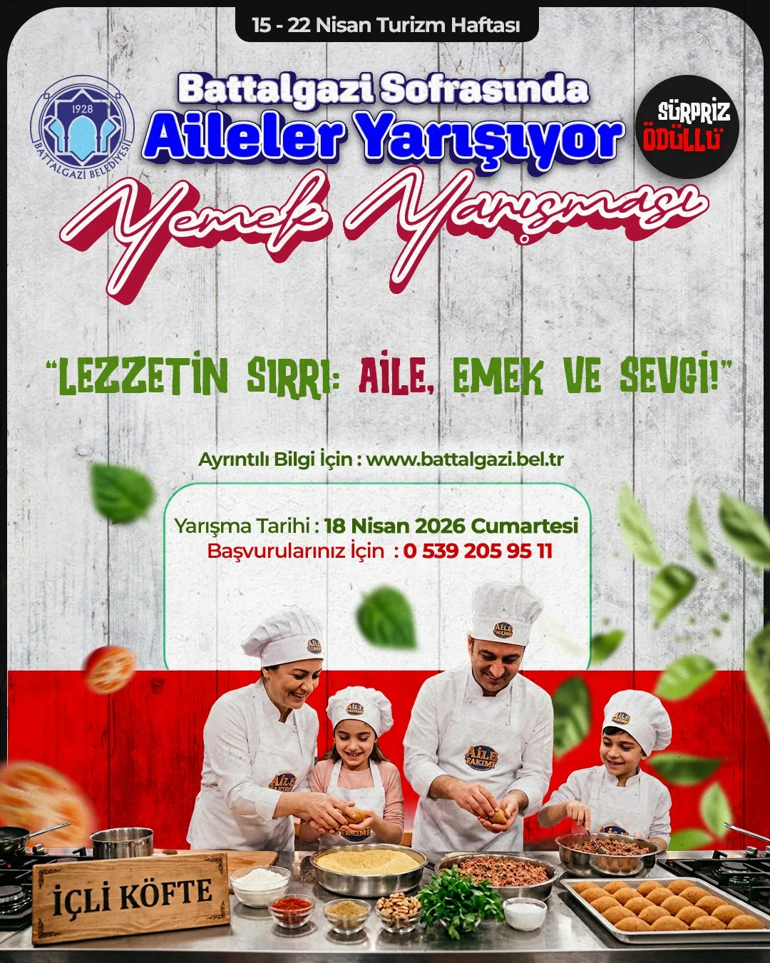 Battalgazi’de Aileler Yarışıyor: Sofralar Şölene Dönüştü.