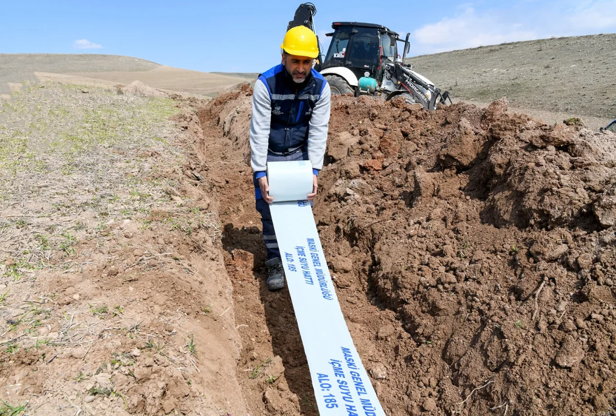 Gümüşlü Mahallesi’ne 1.500 Metrelik Yeni İçme Suyu Hattı.