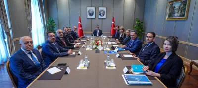 Turgut Özal Tıp Merkezi'nin Talepleri Cumhurbaşkanı Yardımcısı Yılmaz'a Sunuldu.